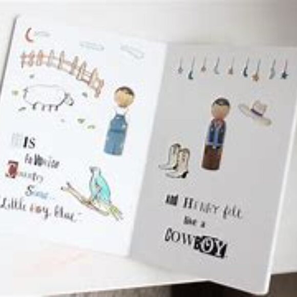 Goose Grease (Not So) Blank Henry Board Book - Picture 2 of 3